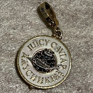 Original 2005 Juicy Couture Caviar Charm, Rare Vintage